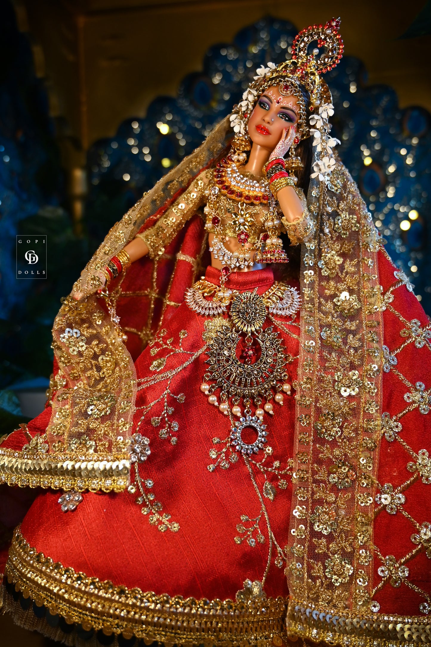 Queen Samya Lalitha | Goddess Queens | Gopi Doll | Custom order for Lalitha