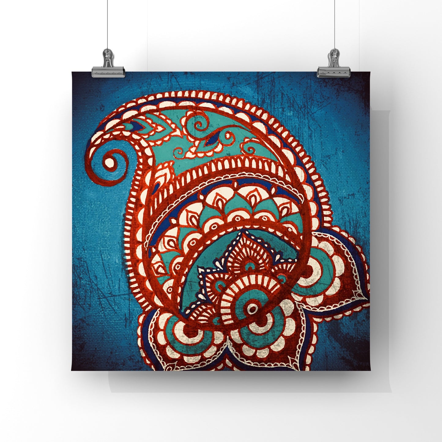 Paisley Mandala  | Art Print