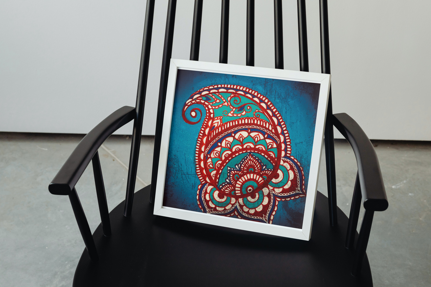Paisley Mandala  | Art Print