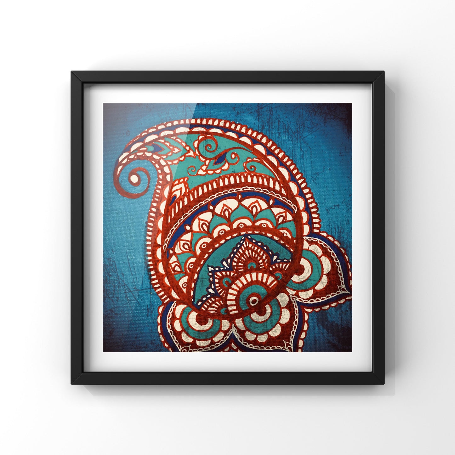 Paisley Mandala  | Art Print