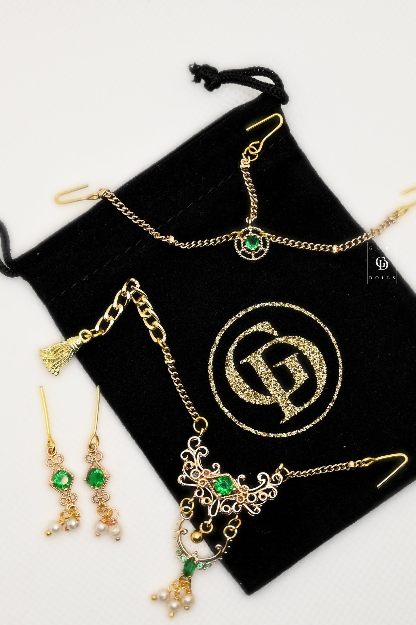 Green Eyes | 3 Piece set | Doll Jewellery