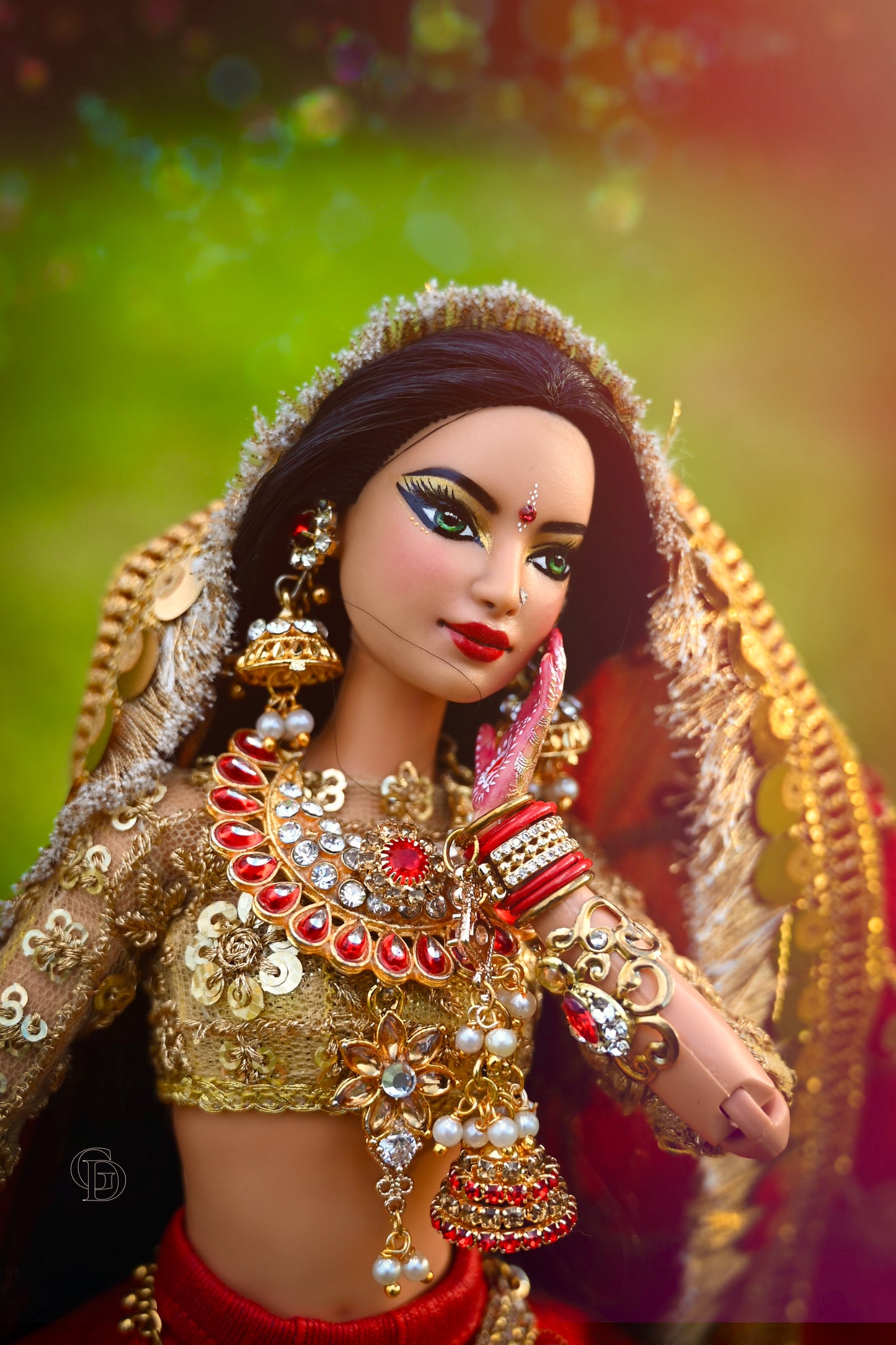 Queen Samya Lalitha | Goddess Queens | Gopi Doll | Custom order for Lalitha