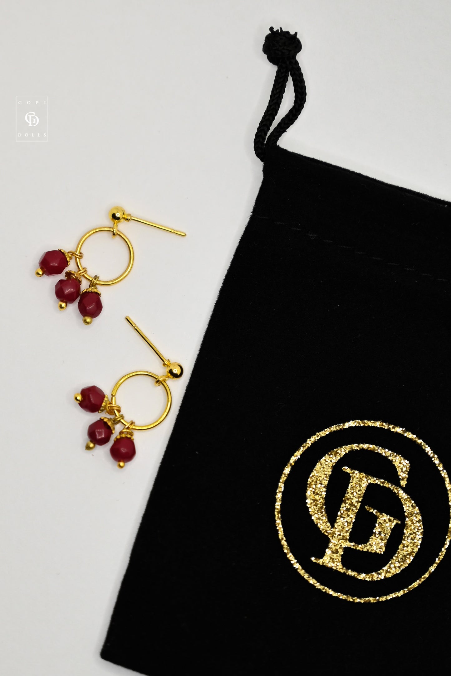 Bokeh Hoops 2 | Doll Earrings