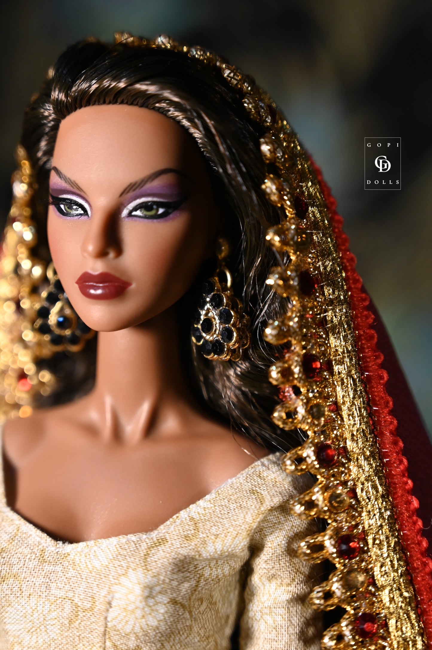 Midnight | Doll Earrings