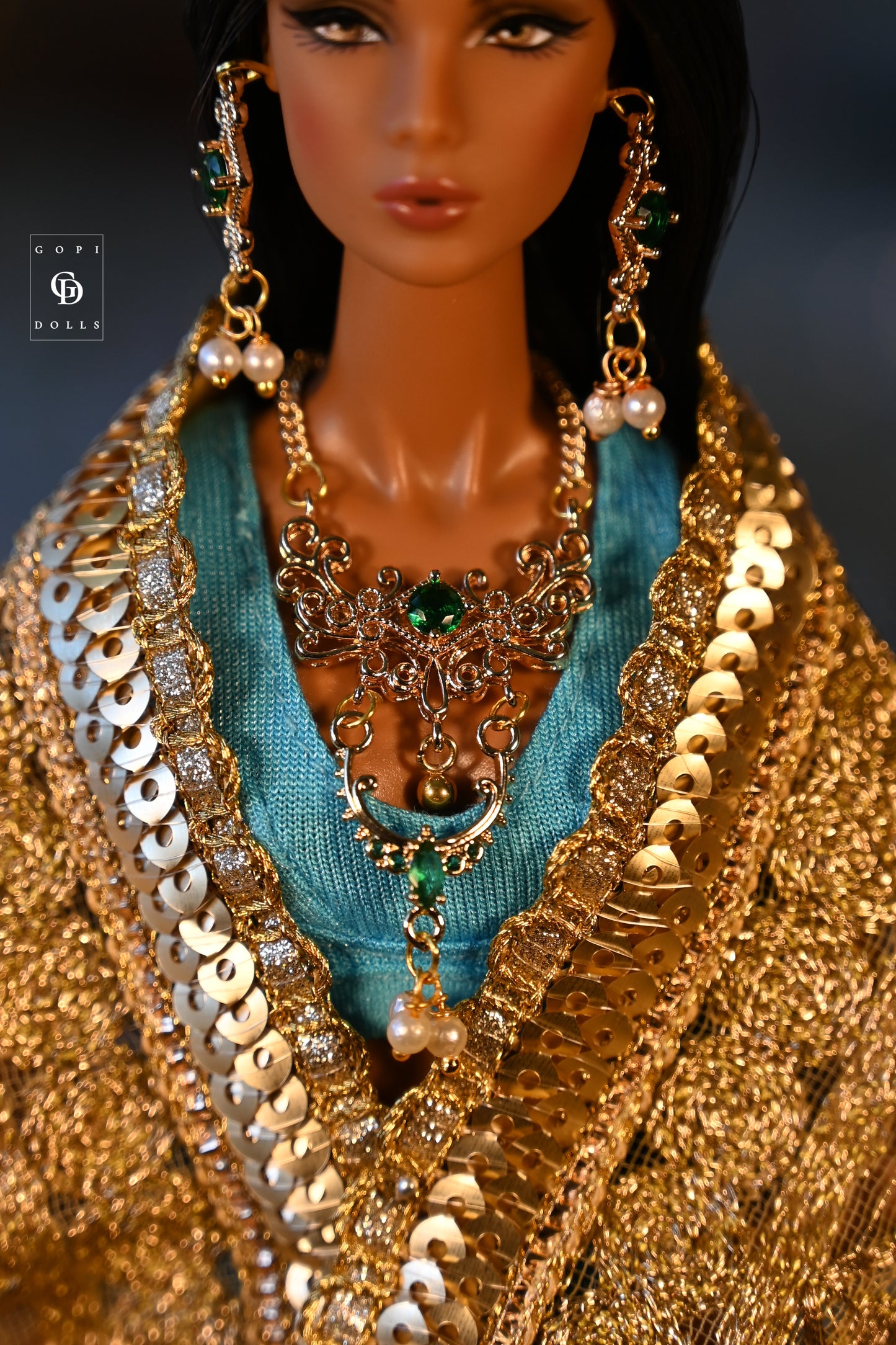 Green Eyes | 3 Piece set | Doll Jewellery