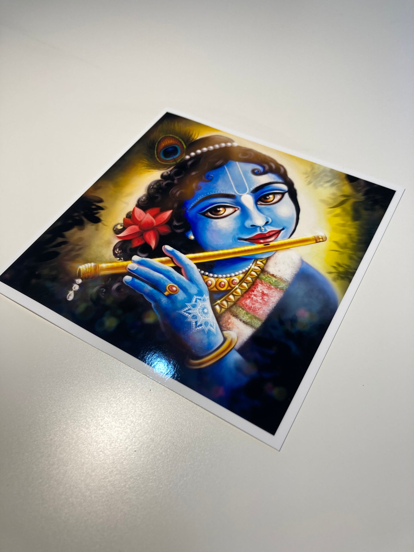 Smiling Krishna | Art Print