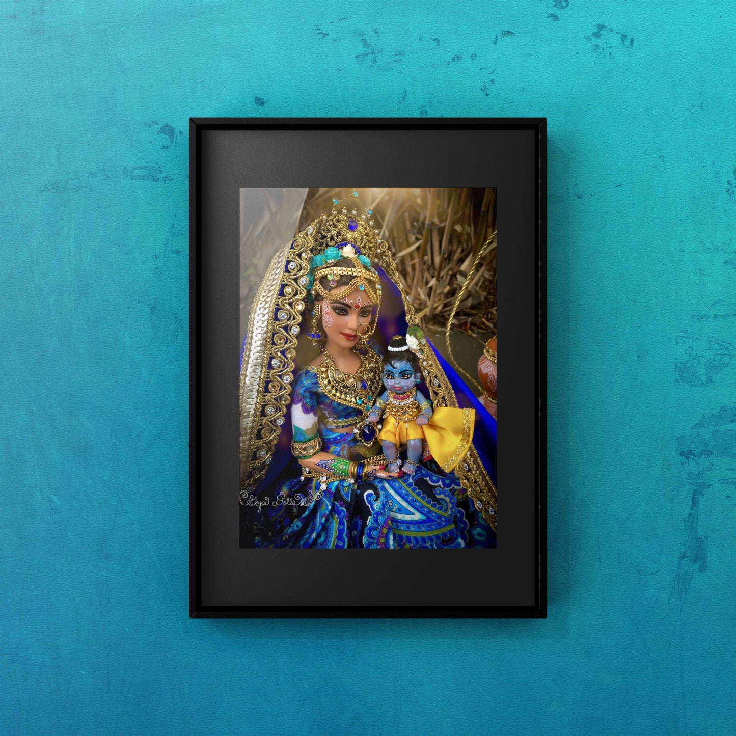 Mother Yasoda & Baby Krishna  | Photo Print