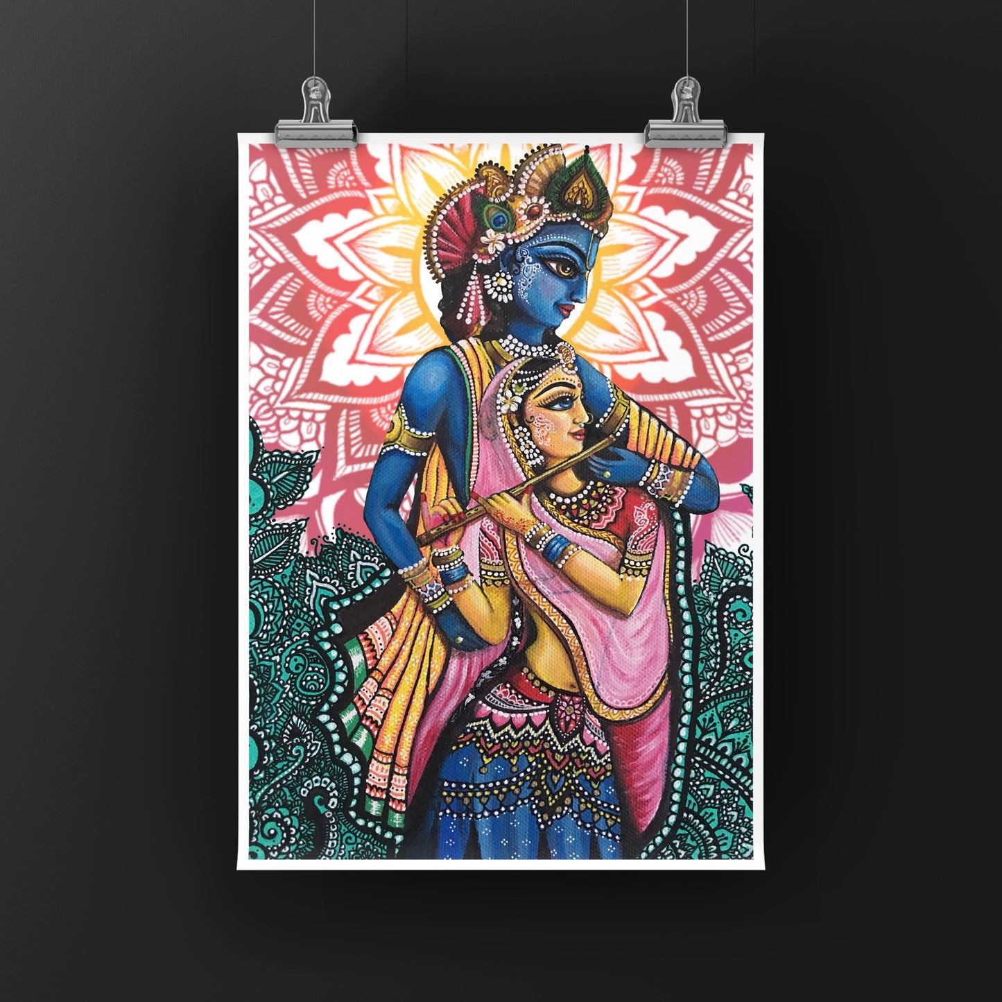 Flute Players | Version 2 | Art Print