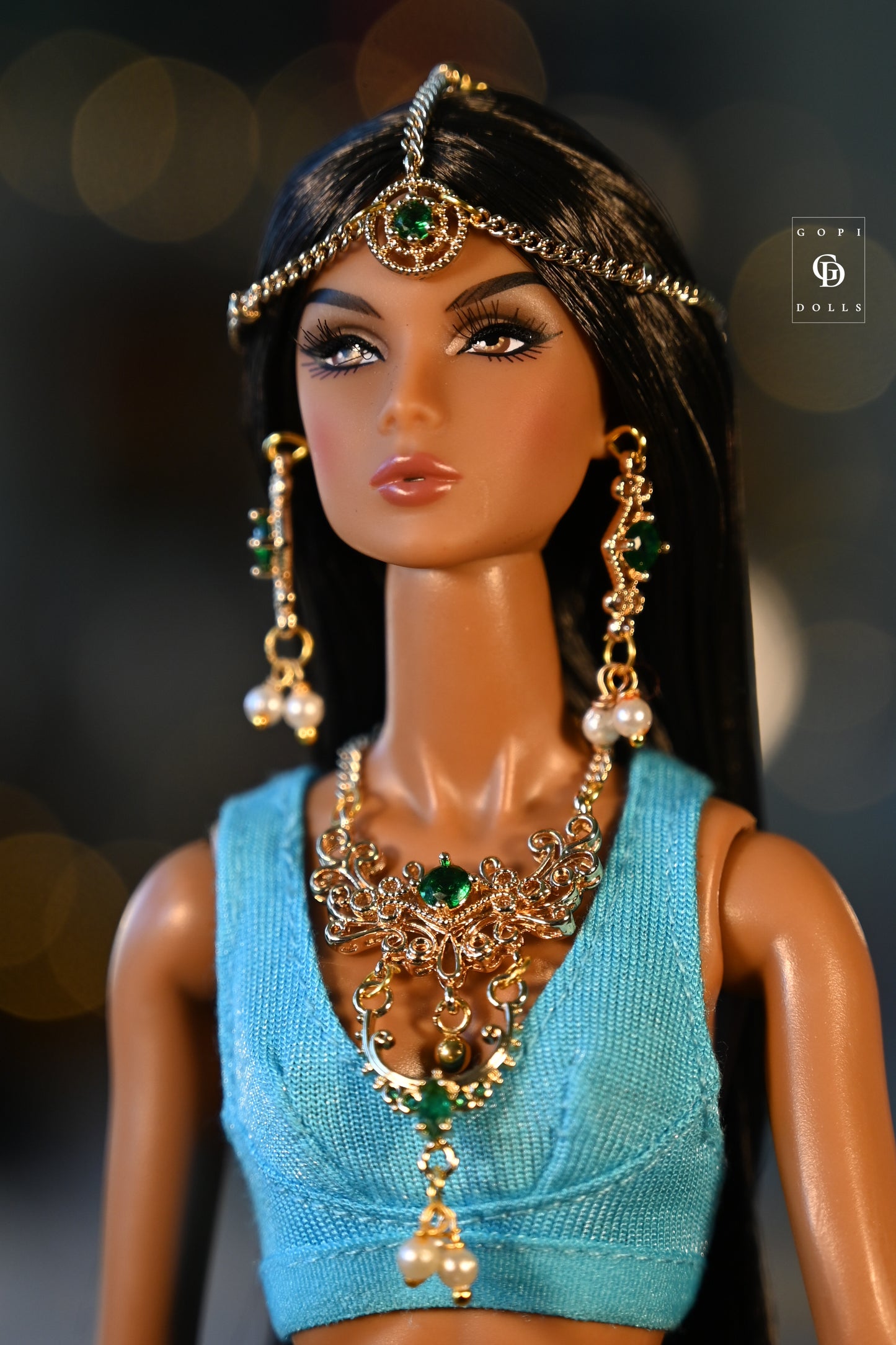Green Eyes | 3 Piece set | Doll Jewellery