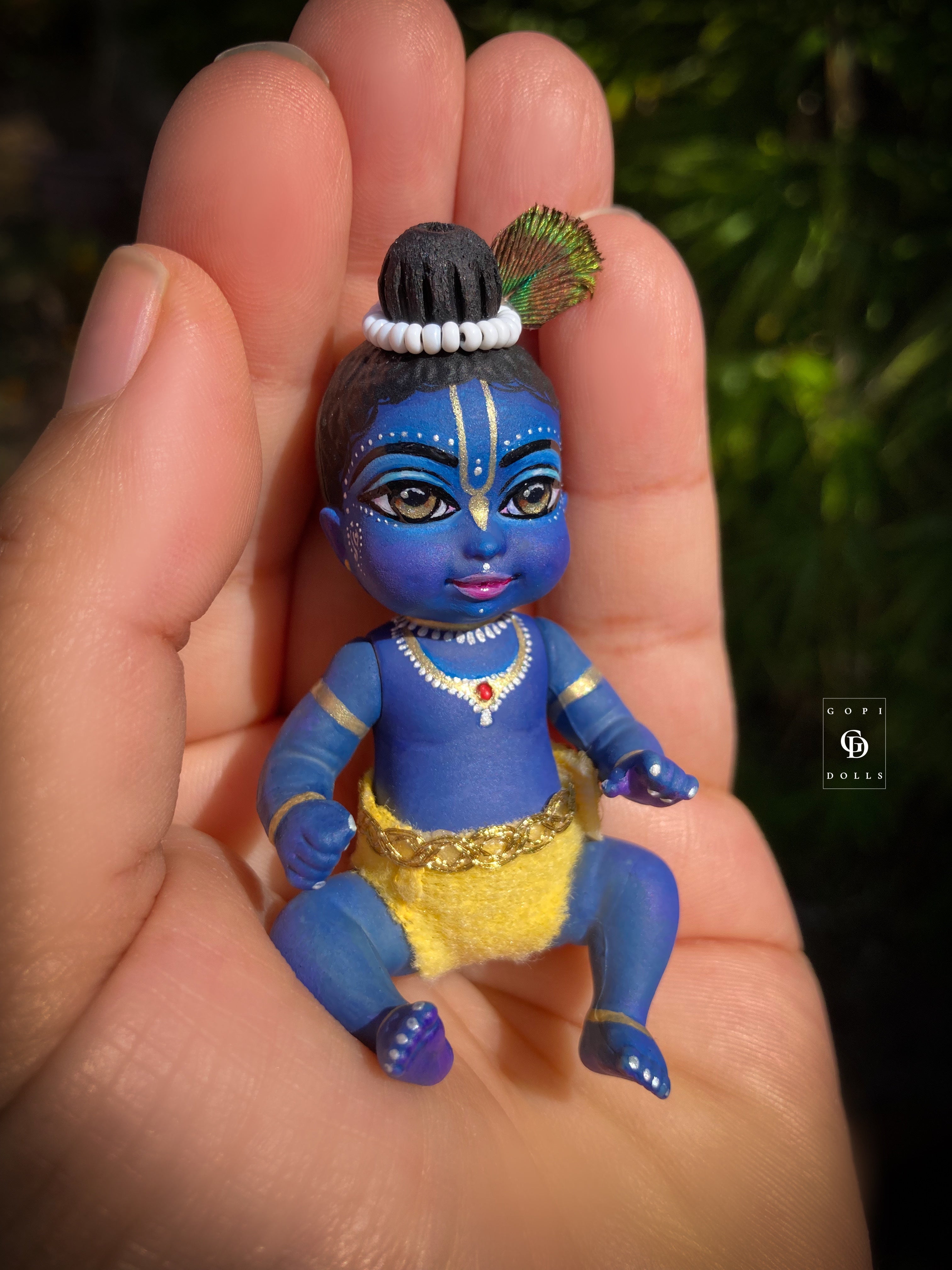 Baby Krishna Gopa Doll