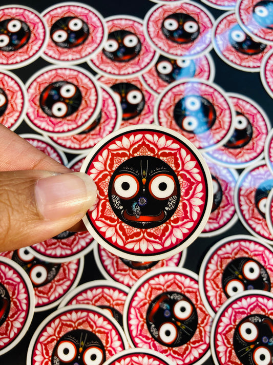 Jagannatha Mandala | Waterproof Sticker