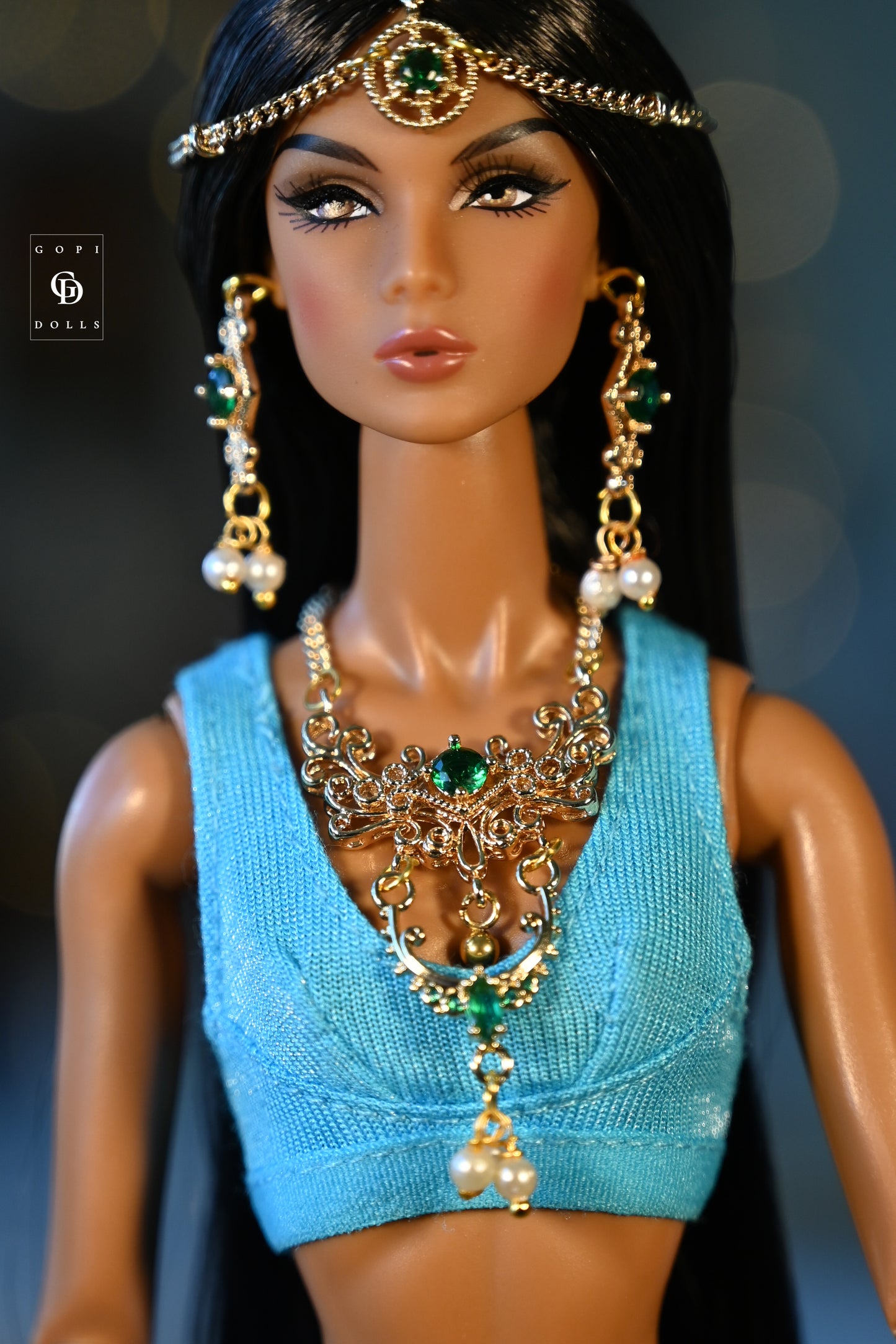 Green Eyes | 3 Piece set | Doll Jewellery